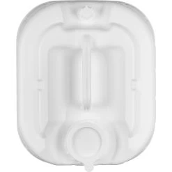 5 Gallon (20L) White Plastic Tight Head Container, 70mm (6TPI), Vent, UN Rated -container 56wtw5 4 1