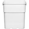 13 Gallon White EZ Stor® HDPE Plastic Container, No Handle 1 13 Gallon White EZ Stor® HDPE Plastic Container, No Handle -container 56wz13 1 1