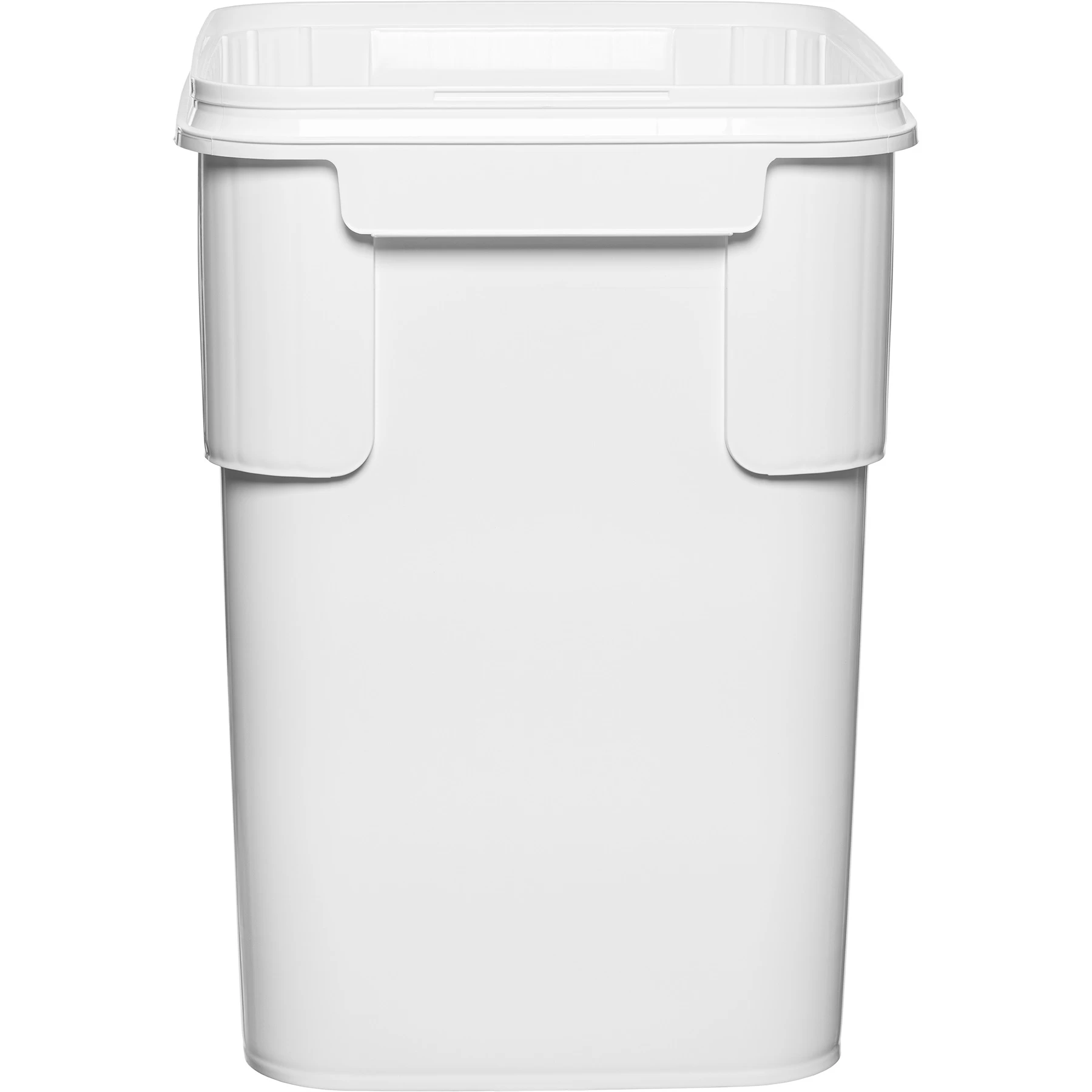 13 Gallon White EZ Stor® HDPE Plastic Container, No Handle 4 13 Gallon White EZ Stor® HDPE Plastic Container, No Handle - Image 2