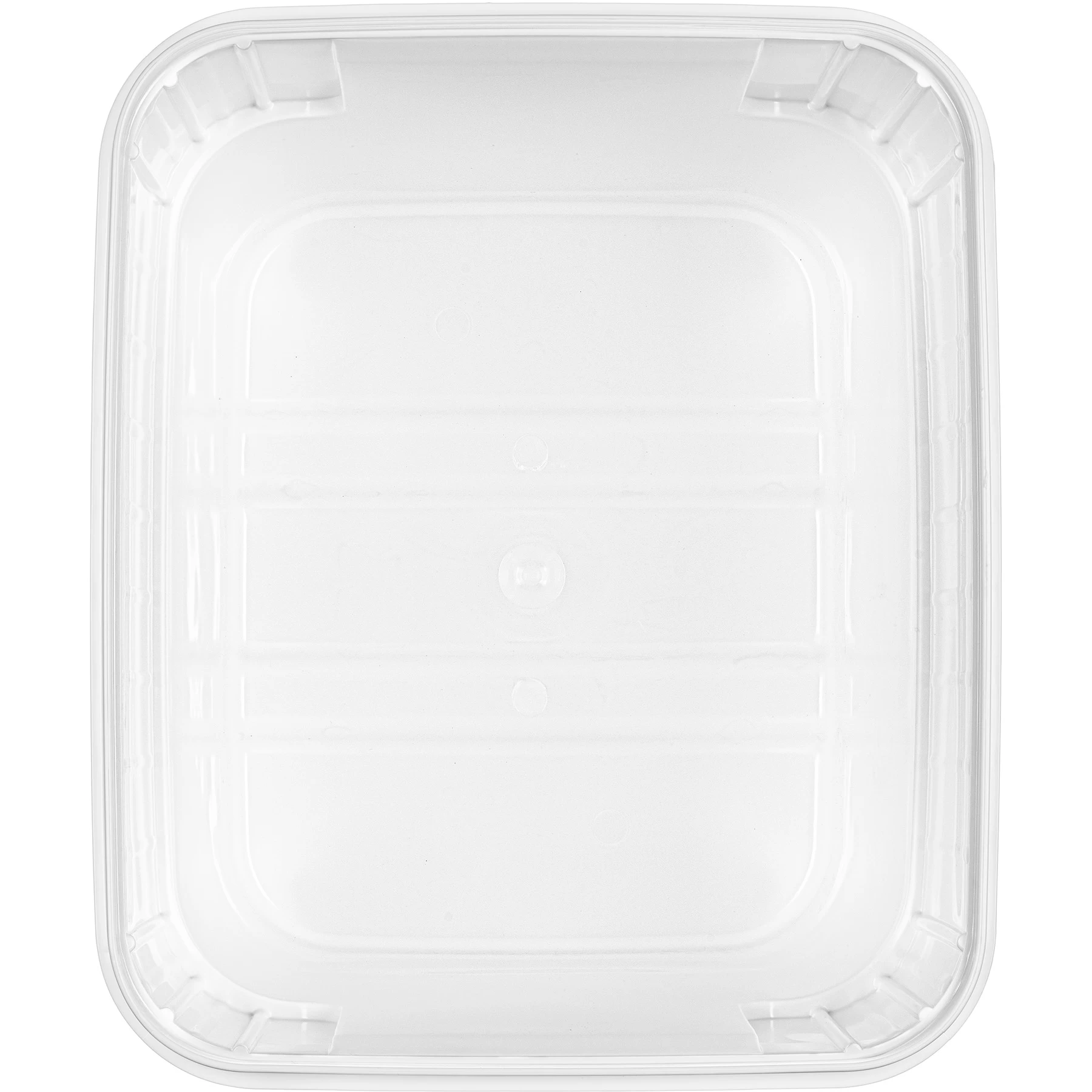 13 Gallon White EZ Stor® HDPE Plastic Container, No Handle 6 13 Gallon White EZ Stor® HDPE Plastic Container, No Handle - Image 4