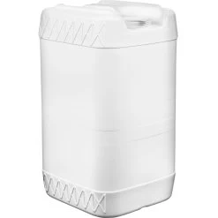 7 Gallon (27L) White Plastic Tight Head Container, 70mm, Closed Vent Stem -container 57w7tw 6