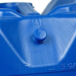 5 Gallon Blue Plastic Tight Head Container, 70mm (6TPI), Vent, UN Rated -container 57wbt5 5