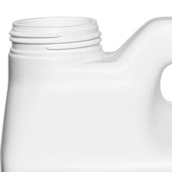 2.5 Gallon White HDPE Plastic F-Style Bottle, 63mm 63-445, 2x1 White Reshipper Box, UN4G/Y27.0/S -container 57wcsw 8