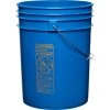 5 Gallon (20L) Chevron Blue Plastic Pail W/Metal Handle (P7 Series) -container 57wn5u 1