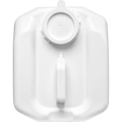 2.5 Gallon (10L) White Plastic Tight Head Container, Tamper Evident 70mm (6TPI), No Vent Stem -container 57wsax 4 1