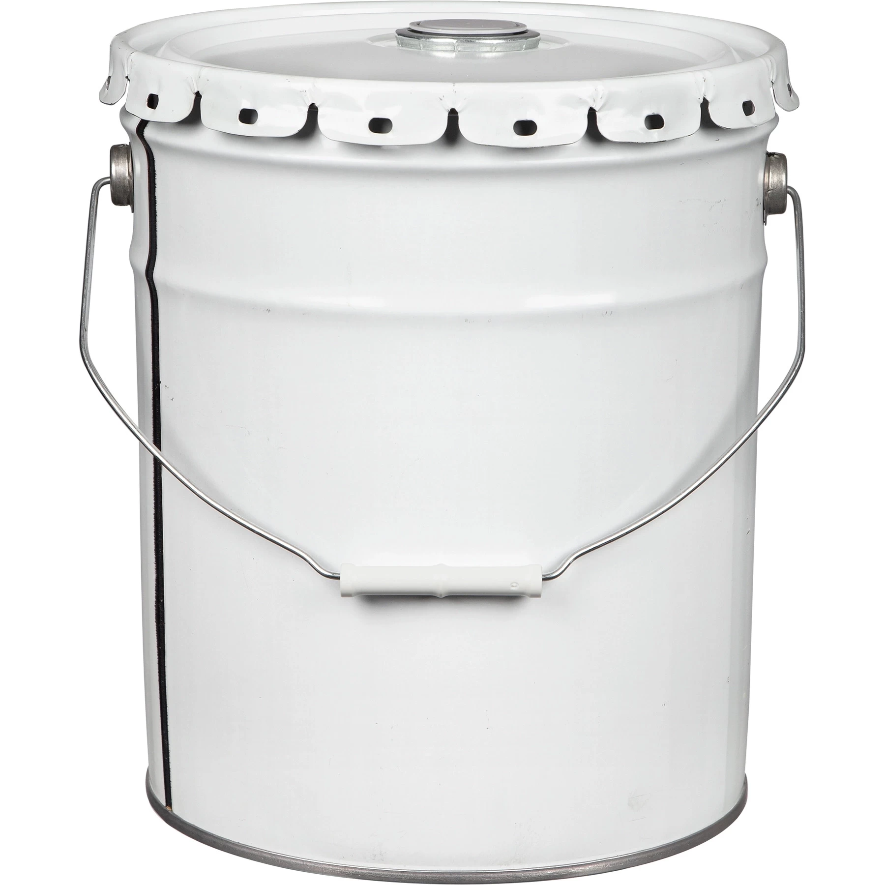 5 Gallon White Open Head Steel Pail (26/24 Gauge) UN Rated, Unlined (S2 Series) 7 5 Gallon White Open Head Steel Pail (26/24 Gauge) UN Rated, Unlined (S2 Series) - Image 5