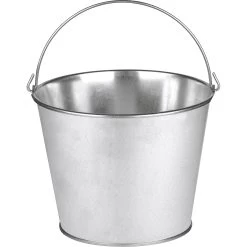 5 Quart Galvanized Steel Bucket