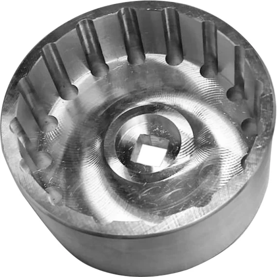 60mm Aluminum Wrench Head For Screw Caps, 3/8" Drive 3 60mm Aluminum Wrench Head For Screw Caps, 3/8" Drive