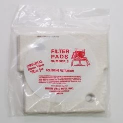 Buon Vino Mini Jet Wine Filter Pads #2, Polish, 3/pk