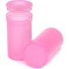 19 Dram Pink Plastic Pop Top Container, 225/cs -container 68bv55 1