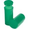 13 Dram Green Plastic Pop Top Container, 315/cs -container 68bv66 1