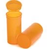 13 Dram Amber Plastic Pop Top Container, 315/cs -container 68bv82 1