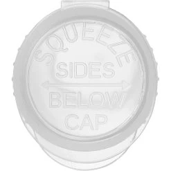 4.5" Clear Plastic Pop Top Pre Roll Tube, Child Resistant Cap -container 68bv86 5