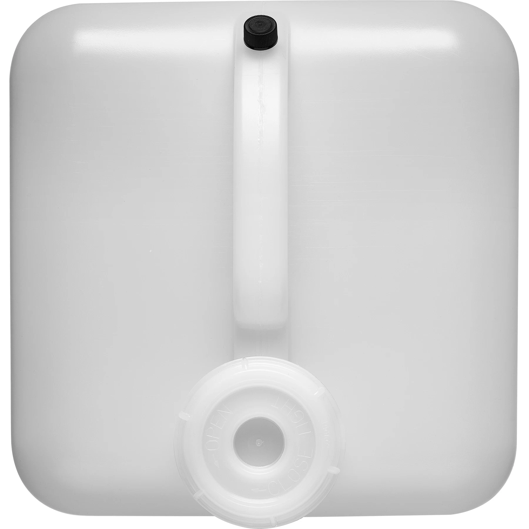 5 Gallon (20L) Natural Plastic Tight Head Container W/Cap, 70mm (8TPI), Closed Vent Stem 4 5 Gallon (20L) Natural Plastic Tight Head Container W/Cap, 70mm (8TPI), Closed Vent Stem - Image 2