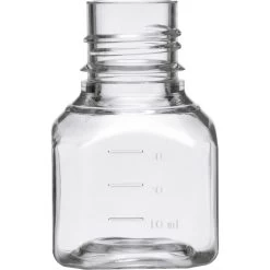 30ml Clear PET Plastic Octagonal Media Bottle W/Cap, Sterile, 120/cs (Corning® #431729) 10 30ml Clear PET Plastic Octagonal Media Bottle W/Cap, Sterile, 120/cs (Corning® #431729) -container 68w729 2
