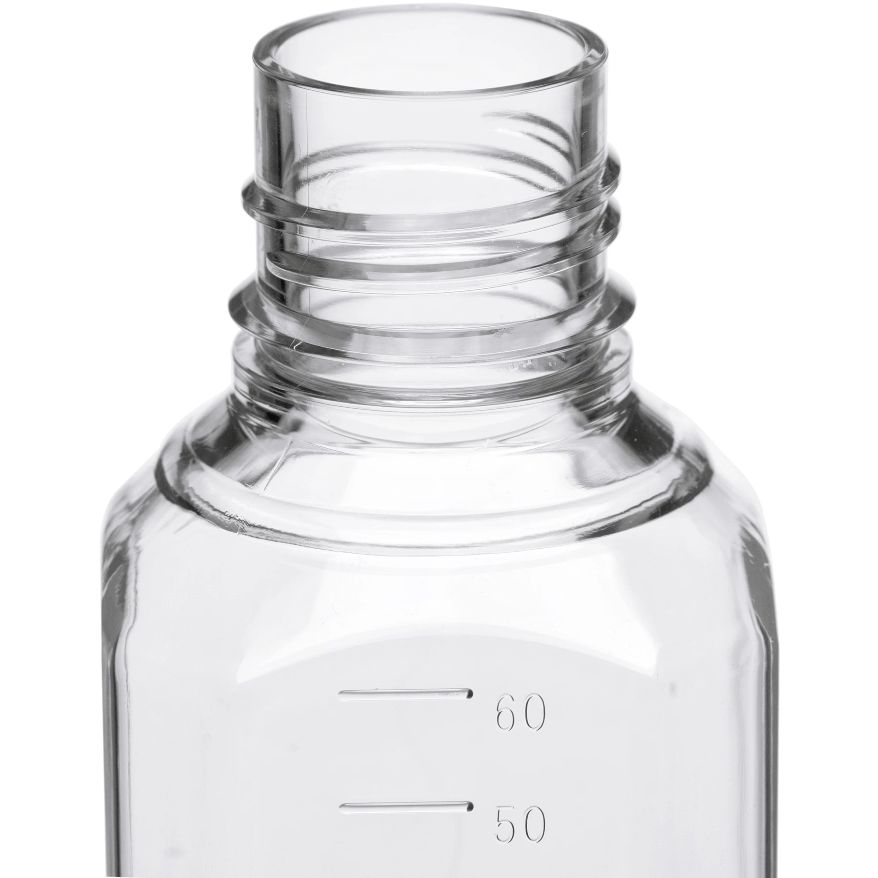 60ml Clear PET Plastic Octagonal Media Bottle W/Cap, Sterile, 96/cs (Corning® #431730) 7 60ml Clear PET Plastic Octagonal Media Bottle W/Cap, Sterile, 96/cs (Corning® #431730) - Image 5