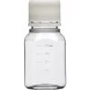 125ml Clear PET Plastic Octagonal Media Bottle W/Cap, Sterile, 48/cs (Corning® #431731)