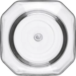 125ml Clear PET Plastic Octagonal Media Bottle W/Cap, Sterile, 48/cs (Corning® #431731) -container 68w731 3