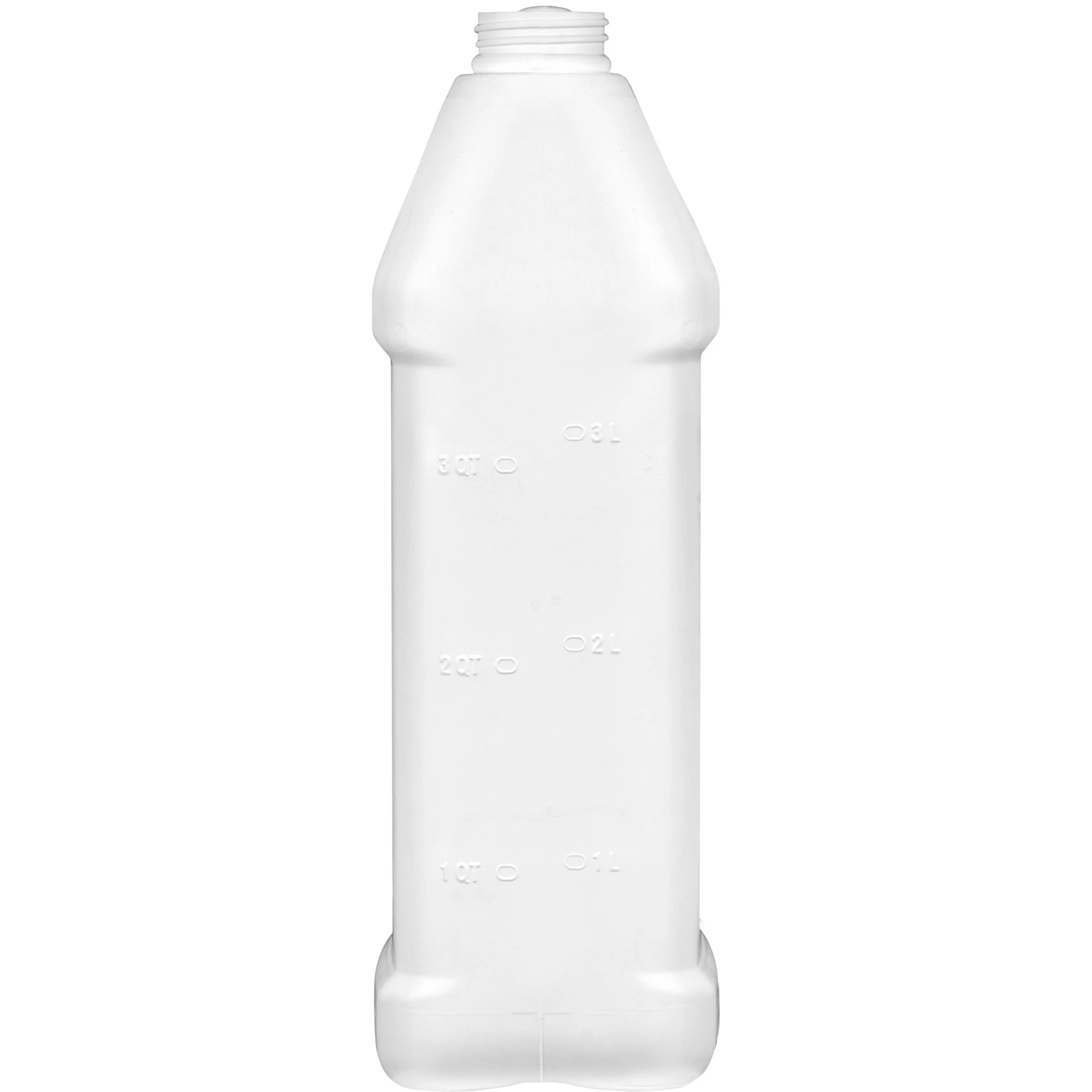 1 Gallon Fluorinated Level 5 White HDPE Plastic F-Style Bottle, 38mm 38-400, 140 Grams 5 1 Gallon Fluorinated Level 5 White HDPE Plastic F-Style Bottle, 38mm 38-400, 140 Grams - Image 3