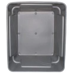 318 Gallon Gray Heavy Duty Bin, 4-Way Replaceable Base, ArmorBin® 7048 5 318 Gallon Gray Heavy Duty Bin, 4-Way Replaceable Base, ArmorBin® 7048 -container 7000 gray 2 1 5