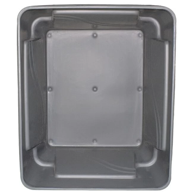 318 Gallon Gray Heavy Duty Bin, 4-Way Replaceable Base, ArmorBin® 7048 4 318 Gallon Gray Heavy Duty Bin, 4-Way Replaceable Base, ArmorBin® 7048 - Image 2