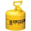 2 Gallon, Type I Safety Can W/Self-Close Lid For Flammables, Yellow -container 7120200