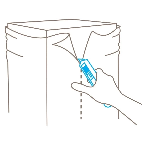 Secunorm Profi Right Hand Spring Loaded Knife, Semi-Automatic Blade Retraction 6 Secunorm Profi Right Hand Spring Loaded Knife, Semi-Automatic Blade Retraction - Image 4