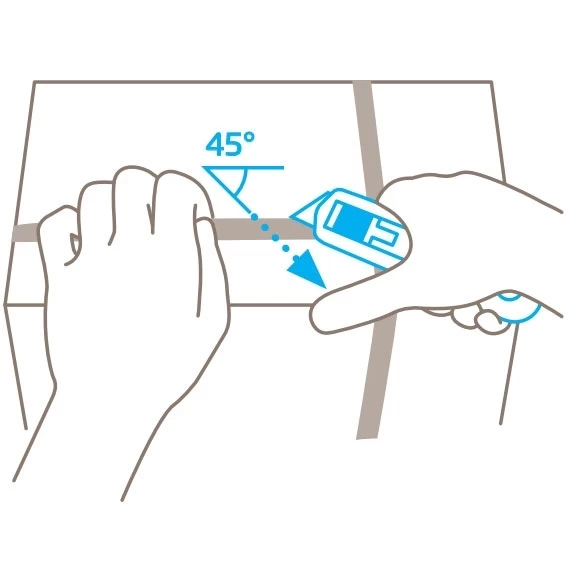 Secunorm Profi Right Hand Spring Loaded Knife, Semi-Automatic Blade Retraction 5 Secunorm Profi Right Hand Spring Loaded Knife, Semi-Automatic Blade Retraction - Image 3