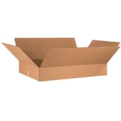 36" X 24" X 6" Flat Corrugated Box, Single Wall, 200#/ECT-32