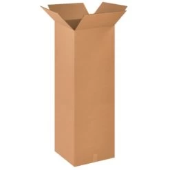 18" X 18" X 48" Tall Corrugated Box, Single Wall, 200#/ECT-32