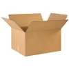 21-3/8" X 15-3/8" X 12" Corrugated Box, Single Wall, 200#/ECT-32 2 21-3/8" X 15-3/8" X 12" Corrugated Box, Single Wall, 200#/ECT-32 -container 81bk68 1