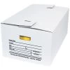 24" X 15" X 10" White Corrugated Auto Bottom Lock File Storage Box W/Interlocking Lid, 200#/ECT-32 1 24" X 15" X 10" White Corrugated Auto Bottom Lock File Storage Box W/Interlocking Lid, 200#/ECT-32 -container 81bq32 1