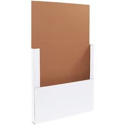 24" X 24" X 2" White Easy-Fold Mailer