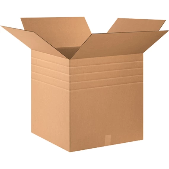24" X 24" X 24" Multi-Depth Corrugated Box, 200#/ECT-32 3 24" X 24" X 24" Multi-Depth Corrugated Box, 200#/ECT-32