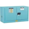 ChemCor® Lined Piggyback Corrosives/Acid Safety Cabinet, 17 Gallon, S/C Doors, Blue -container 891702 2 1