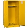 Sure-Grip® EX Vertical Drum Safety Cabinet, M/C Doors, Yellow
