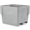 292 Gallon Gray Heavy Duty Bin, 2-Way Base, Poly Combo 1116 -container bonar grey 1 1 2
