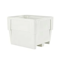 292 Gallon Natural Heavy Duty Bin, 2-Way Base, Poly Combo 1116