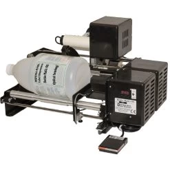 10" Bottle Labeling Machine, Optical Sensing, Front & Back Label Applicator, Bottle-Matic® OS-10
