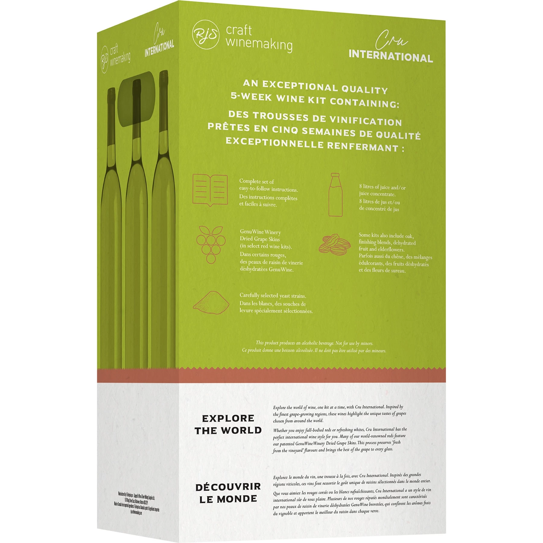 British Columbia Pinot Noir Style Wine Kit - Cru International 5 British Columbia Pinot Noir Style Wine Kit - Cru International - Image 3