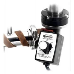 BriskHeat® 0.5" X 96" Silicone Rubber Heating Tape W/Time Percentage Dial Control 288 Watts -container bsat 3 3