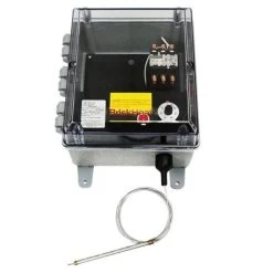 BriskHeat® High Capacity Bulb And Capillary Temperature Controller, 50°-300°F, 240V, 2 Contactors