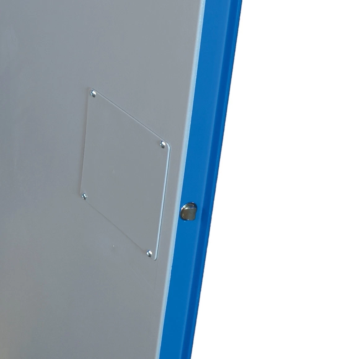 ChemCor® Lined Piggyback Corrosives/Acid Safety Cabinet, 17 Gallon, S/C Doors, Blue 4 ChemCor® Lined Piggyback Corrosives/Acid Safety Cabinet, 17 Gallon, S/C Doors, Blue - Image 2