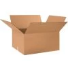 24" X 20" X 12" Corrugated Box, Single Wall, 200#/ECT-32 1 24" X 20" X 12" Corrugated Box, Single Wall, 200#/ECT-32 -container corrugated single wall box 24x20x12