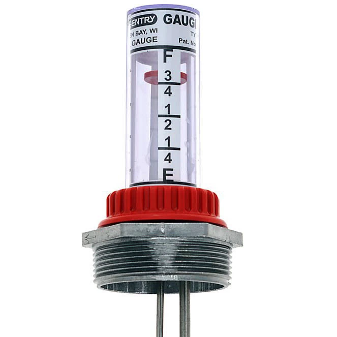At-A-Glance™ Stainless Steel Liquid Level Gauge For 250 Gallon Tank, 2" NPT (D-2-29-S1) 4 At-A-Glance™ Stainless Steel Liquid Level Gauge For 250 Gallon Tank, 2" NPT (D-2-29-S1) - Image 2