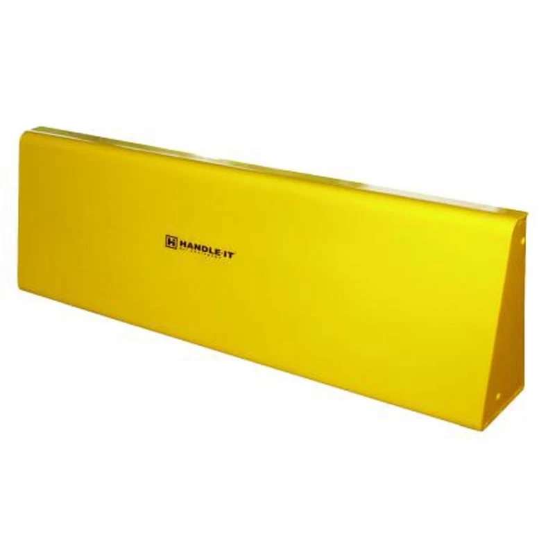 8' Yellow Steel Floor Mount Barrier 3 8' Yellow Steel Floor Mount Barrier