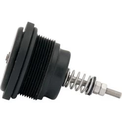 2" NPS Low Profile Pressure/Vacuum Relief Vent, Viton O-Ring, Pressure 7.0-12.5 PSI, Vacuum 0.5 PSI, PE