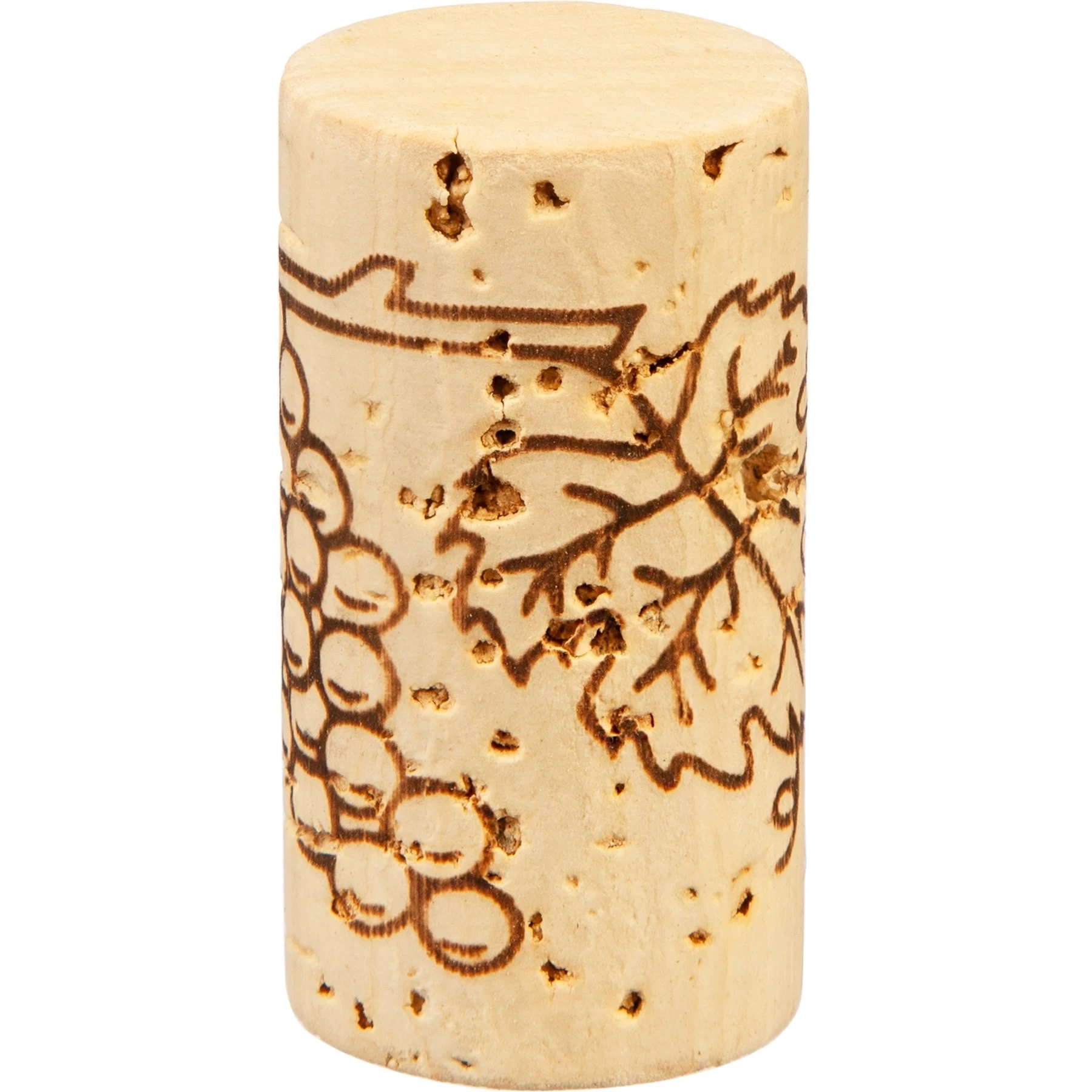 Grade 2 "Extra" Natural Wine Corks, Print, 54 X 24 Mm (Very High Grade), 1,000/bag