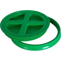 Green Gamma Seal Lid For 3.5, 5, 6 & 7 Gallon Plastic Pails 11 Green Gamma Seal Lid For 3.5, 5, 6 & 7 Gallon Plastic Pails -container green gamma seal lid for 3.5 5 6 and 7 gallon plastic pails 56wgs5 5
