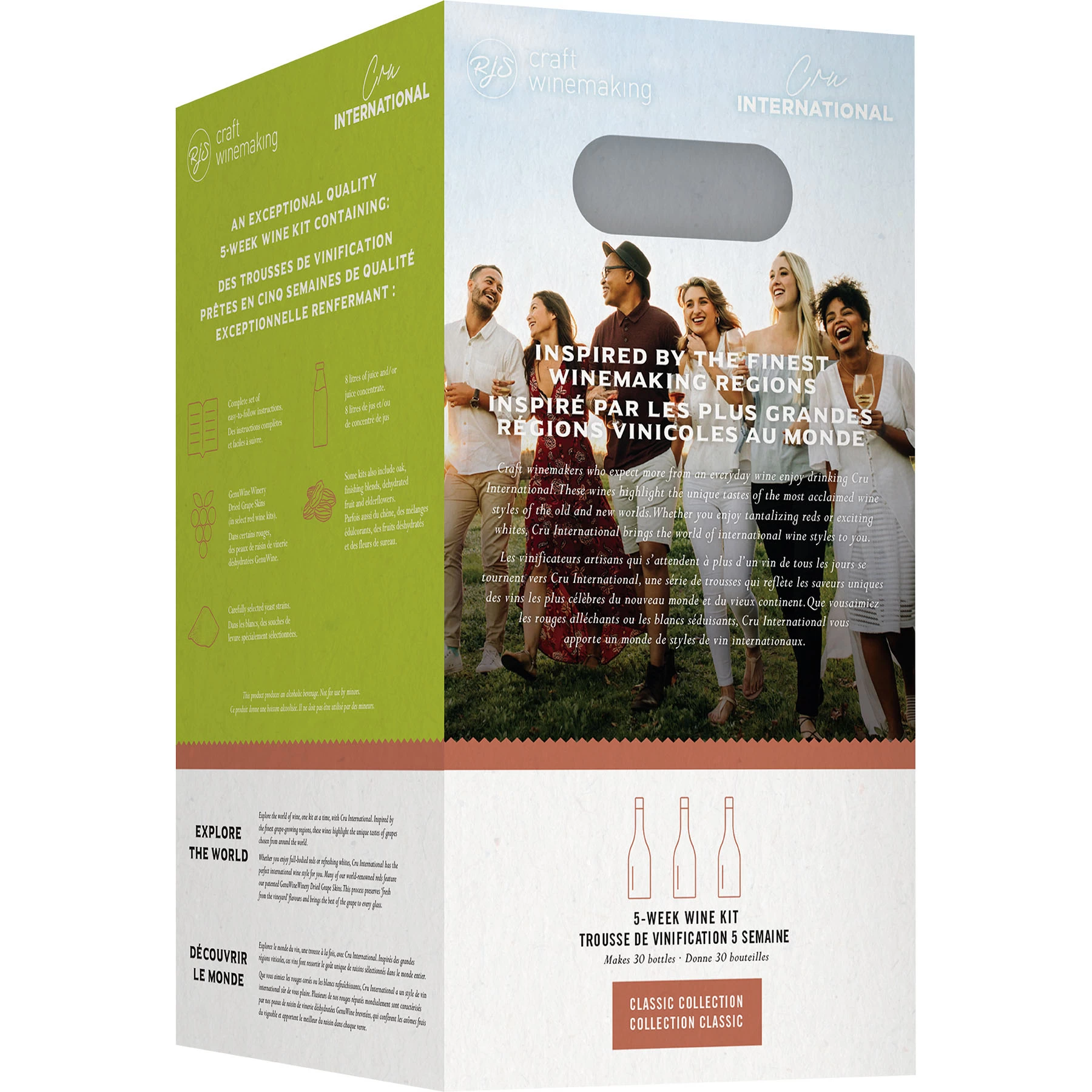 Italy Pinot Grigio Style Wine Kit - Cru International 4 Italy Pinot Grigio Style Wine Kit - Cru International - Image 2